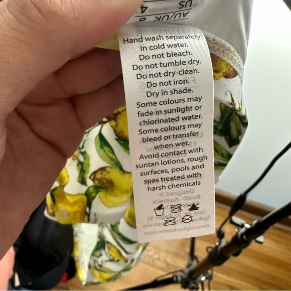 NEW Nip Tuck Lemon High Waisted Swim Bottom - Picture 5 of 7